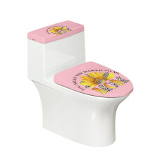 Toilet Protector Cover for Mother's Day Polyester Stretch