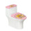 Toilet Protector Cover for Mother's Day Polyester Stretch 1