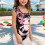Μαγιό Tankini Axolotl Cherry Blossom για κορίτσια, μέγεθος 13-14 3