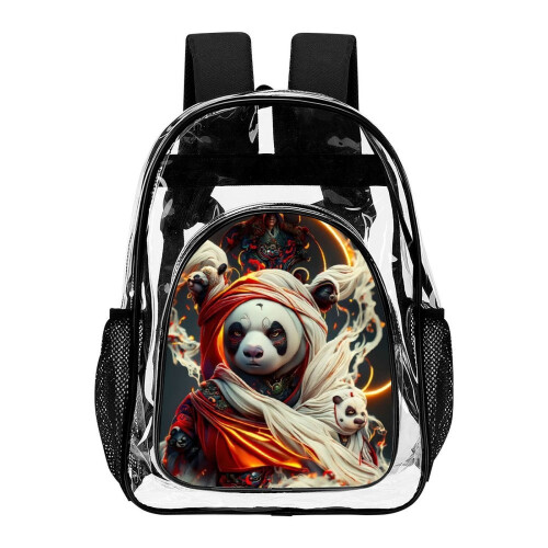 3D Printed Transparent Backpack for Comics & School – Waterproof, Multi-Functional, Back-to-School Gift