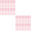 40Pcs Makeup Spatula Tools Pink Silicone for Lotion and Creams 1