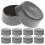 Trailer Hub Cap Rubber Plugs 1.98 Inch Black 10 Pack 1