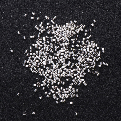 Silver Crimp Tubes for Jewelry Making 4 Pack 2