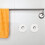 White Wall-Mounted Toilet Paper Holder Iron 4-Pack 6