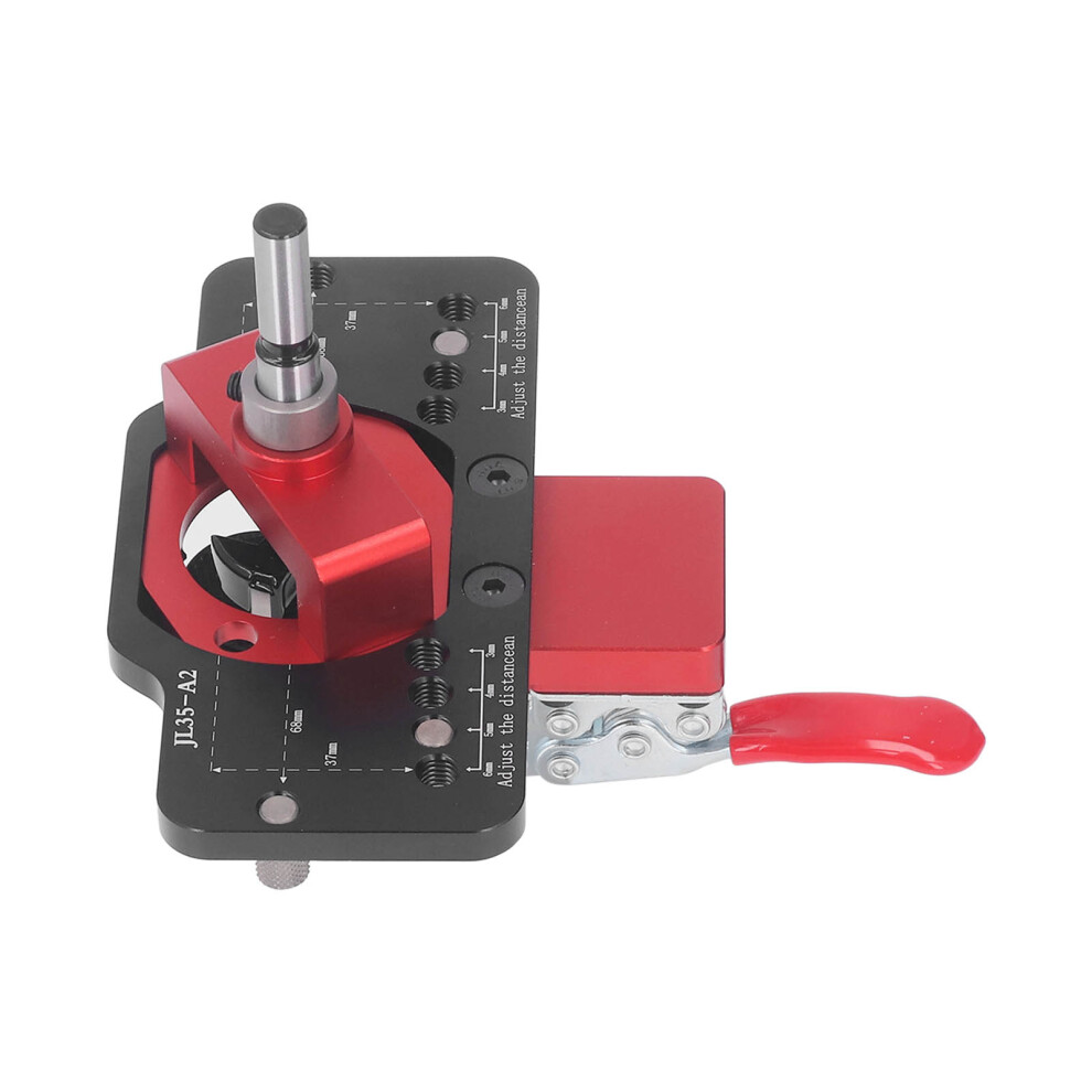 35Mm Aluminum Concealed Hinge Jig, Adjustable Drilling Locator 5061387607706