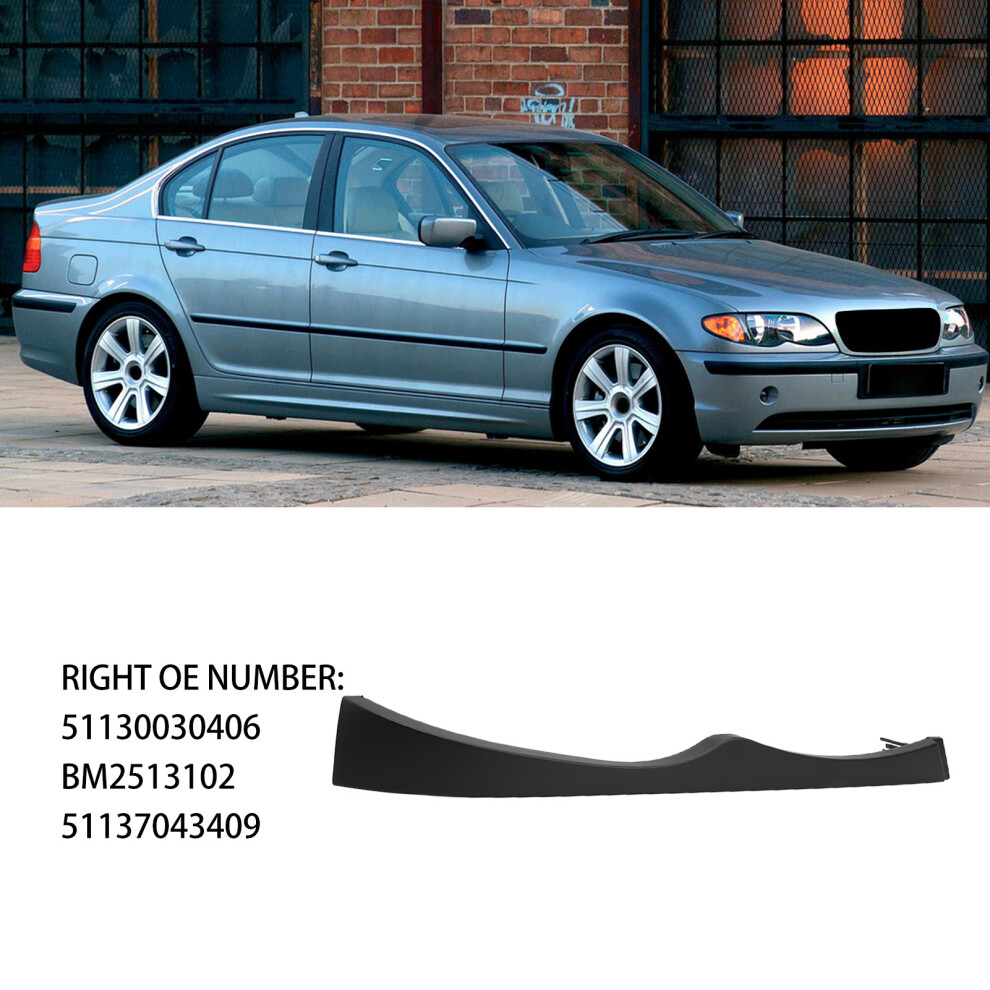 Right Side Headlamp Lower Trim E46 2002-2005 7055741114175