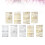 Journal Letter Stickers Gold Silver 9 Sheets 6