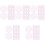 500St Plastic Spelchips Roze Voor & Telactiviteiten 4