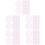 500St Plastic Spelchips Roze Voor & Telactiviteiten 7
