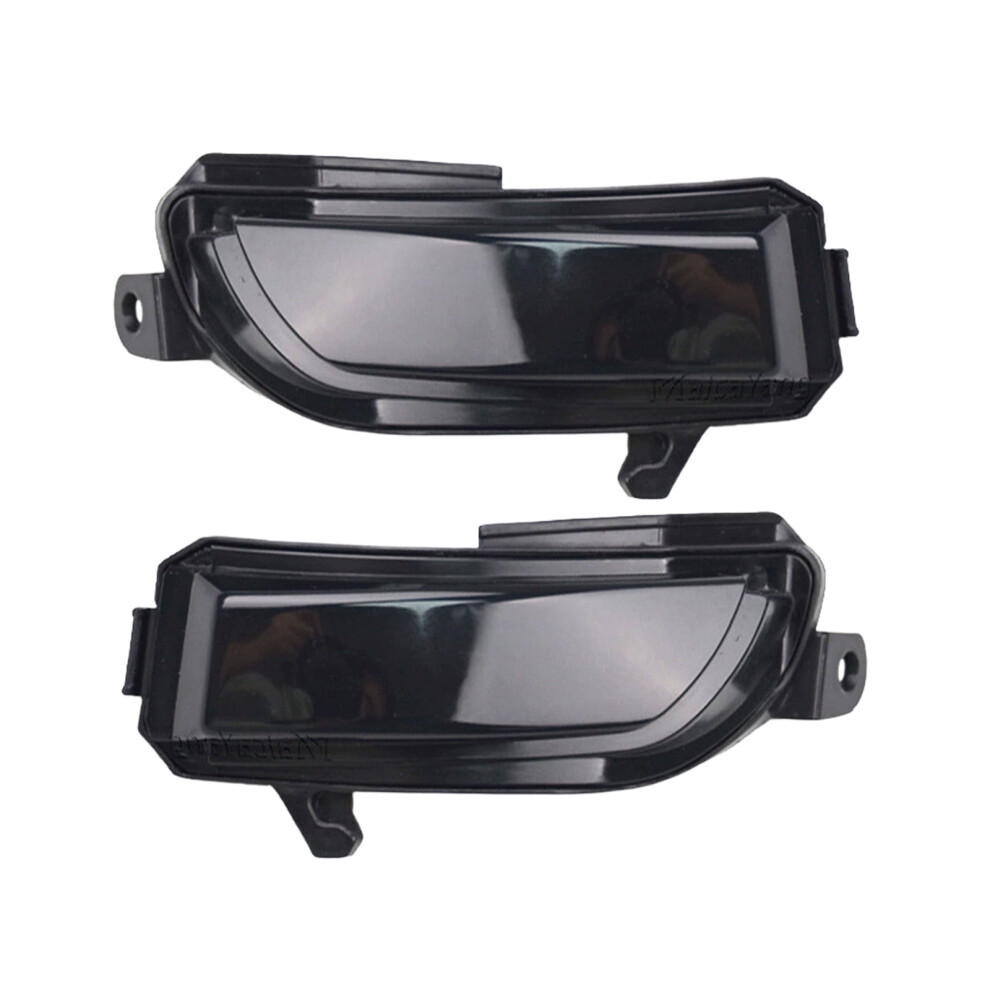 Side Mirror Turn Signal Lights, Compatible With Skoda Rapid 2017Â2020 & Fabia 2014Â2019, Shell/ Pair Black/Yellow/Light 9399596256894