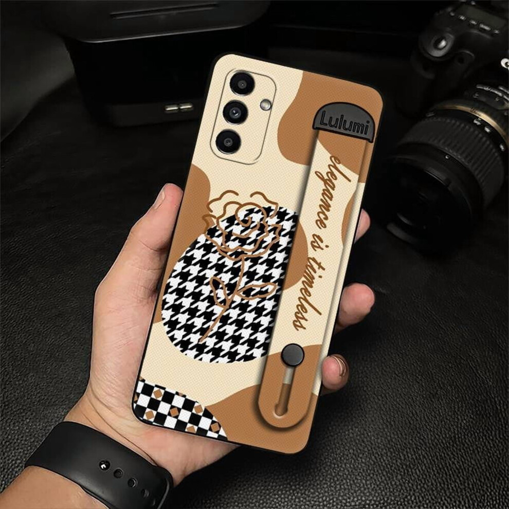 Soft Phone Case Compatible With Samsung Galaxy A14 5G/4G/Sm-A146p Â Shockproof Silicone With Wristband & Kickstand 9085618492516