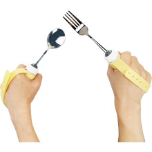 Ensemble d'ustensiles adaptatifs en acier inoxydable avec poids