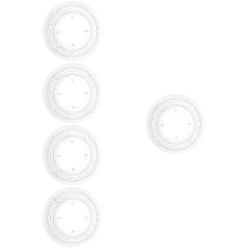 5Pièces Cache-Rayons Transparent Accessoires Stables Durables