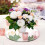 10 pcs silver round acrylic mirrors 5.91 in 4