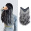 (A) Gradient V-Neck Wig for Cosplay & Parties 9