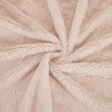Plush cloth fabric antique white 50-55x160-165x0.08 cm