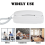 Audio Walkie Talkie Wired Two-Way Intercom for Home Office 4