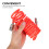 Air Compressor Hose Flexible with Swivel Ends and Bend 4