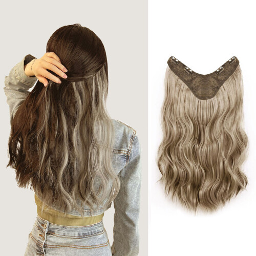 (B) Gradient V-Neck Wig for Cosplay & Parties 2