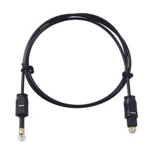 Cable de audio óptico digital de 3,5 mm SPDIF, 100 cm