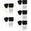15Sets Scratch Lesezeichen Schwarz Basteln Geschenk 1