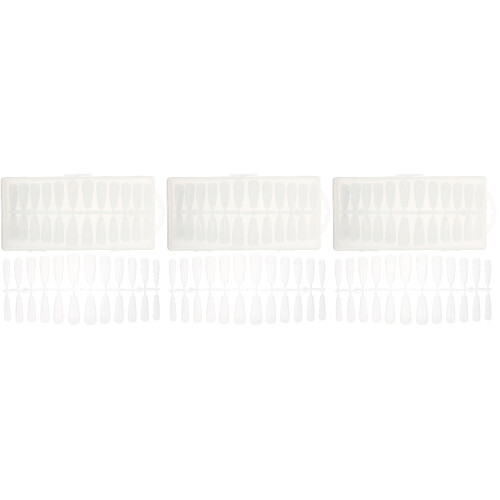 Ongles Artificiels Blancs Plein Couvrant Pour 2