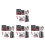 4Ensembles Coffret Cosmétiques Mujer Kit Pratique Variées 8