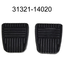 Auto Accessories Pedal Pad Clutch Brake 2pcs 31321-14020 Black Plug-and-play For 4RUNNER For CAMRY 1983 - 2001