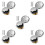 5Ensembles Bouchons Drain Métal Cuivre Argenté Durable 1