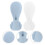 Xing baby feeding spoon silicone 2 pcs 4
