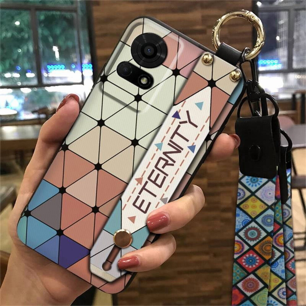 Phone Case Compatible With Tcl 50Le/T510spp: Dirt-Resistant, Waterproof, Shockproof Silicone Cover With Kickstand, Wristband & Ring 9085618931596