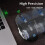 Rechargeable Wireless Gaming Mouse, LED Optical Silent Wireless Computer Mouse with 4 LED Light, 3 Adjustable DPI 8
