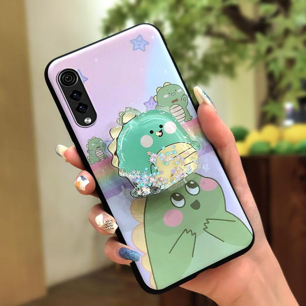 Lg Velvet 4G/5G Phone Case – Rotatable Kickstand, Anti-Knock Silicone-Tpu Soft Case With Lens Protection & Dirt-Resistant Cartoon Design 9085618931909