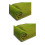 2Pièces Mousse Décorative Pour Salon Terrasse Bureaux 6
