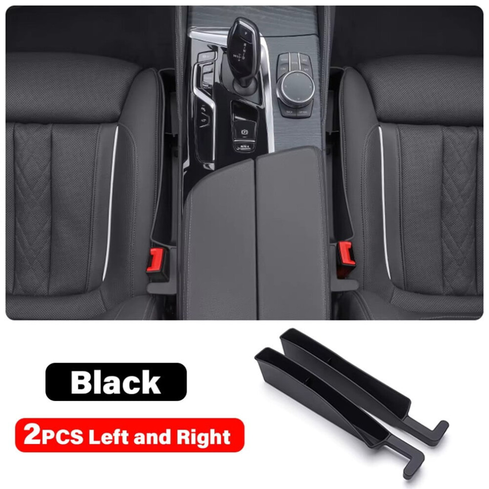 2Pcs Car Seat Gap Storage Box Fill Car Console Organizer Storage For Truck 9558830208260