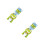 2Ensembles Distributeur D'eau Mini Vert Simple Et Enfants 10