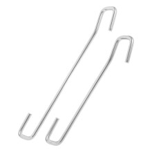 2Pcs Silver Car Door Fixed Support Rod for Car Owners and Trunk Support 11.8X1.6X1.3in