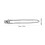 Hair Clips Stainless Steel 12-Pack Large 6