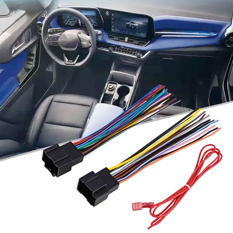 Car Stereo Radio Wiring Harness Adapter Connector For Chevy For Chevrolet For Gmc For Mazda Wiring Harness Adapter Connector 9558830209656