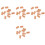 200Pièces Simulées Beige Pour Architecture DIY 4