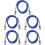 5St 3-Pin Xlr Kabel Microfoonaccessoire Geluidskabel PVC 7