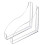 Acrylic Bathtub Guard Transparent Water Barrier 2-Pack 1