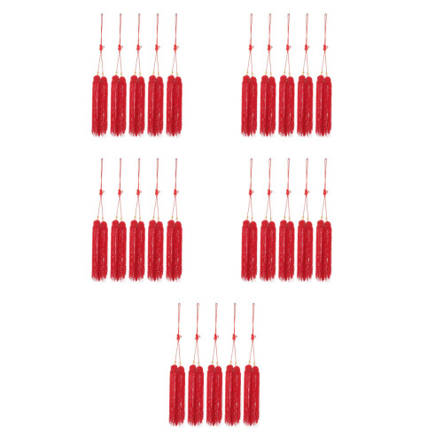 25Pièces Accessoires Pompons En Tissu Pour Compétition Décor