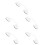 5Pièces Ventouse Blanche Durable Installation Facile 7