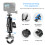 (Mirror Base) Motorcycle Handlebar Mount for GoPro Hero 5-9 8