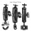 (Mirror Base) Motorcycle Handlebar Mount for GoPro Hero 5-9 9