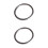2Pièces Cercles Entraînement Wing Chun Acier Pour Maison 6