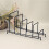 Wrought Iron Storage Rack Kitchen Tableware Organizer 3