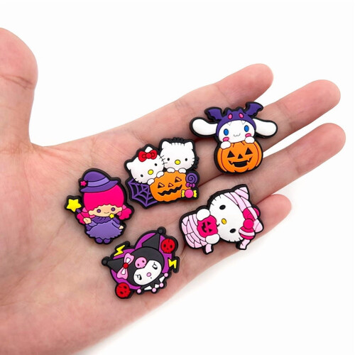 Σετ 20 τεμαχίων από PVC Sanrio για παπούτσια, χαριτωμένα διακοσμητικά παπουτσιών με 1