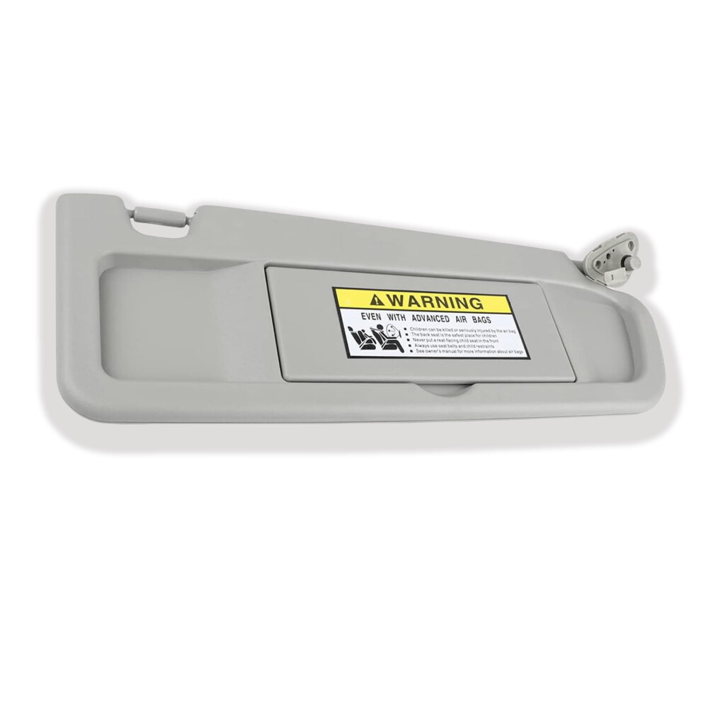 Sun Visor Replacement Fit For Honda Civic 2006-2011, Oe:83280-Sna-A01za, Sun Visor With Mirror, Passenger Right Side- Gray 9558830205597